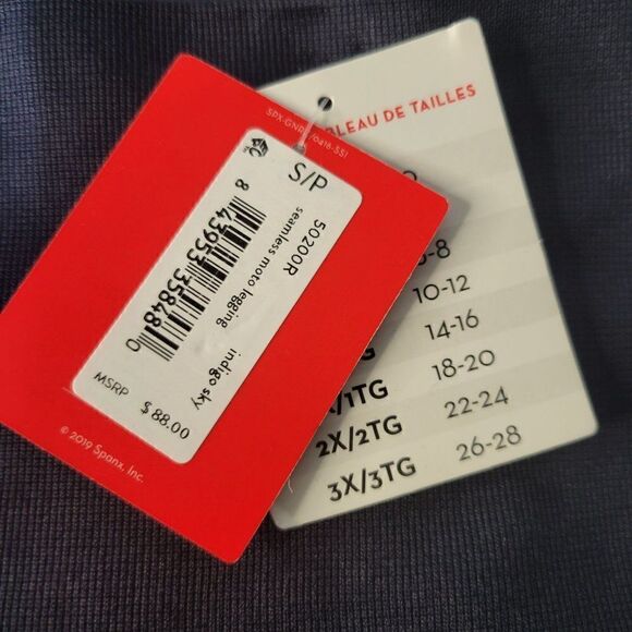 Spanx by Sara Blakely Seamless Moto Leggings (Size S) - Picture 5 of 5